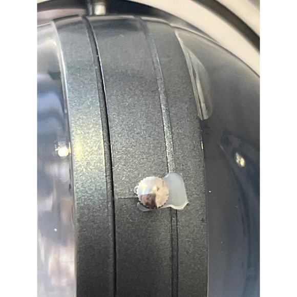 Pyramid Gyro Rotating Deck Clock - Picture 4 of 4